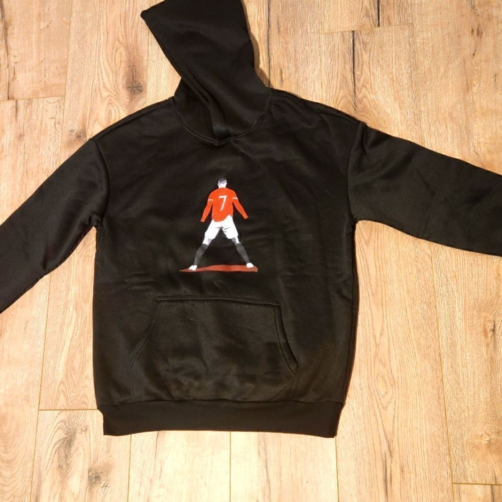 New boys hoodie black color size small.